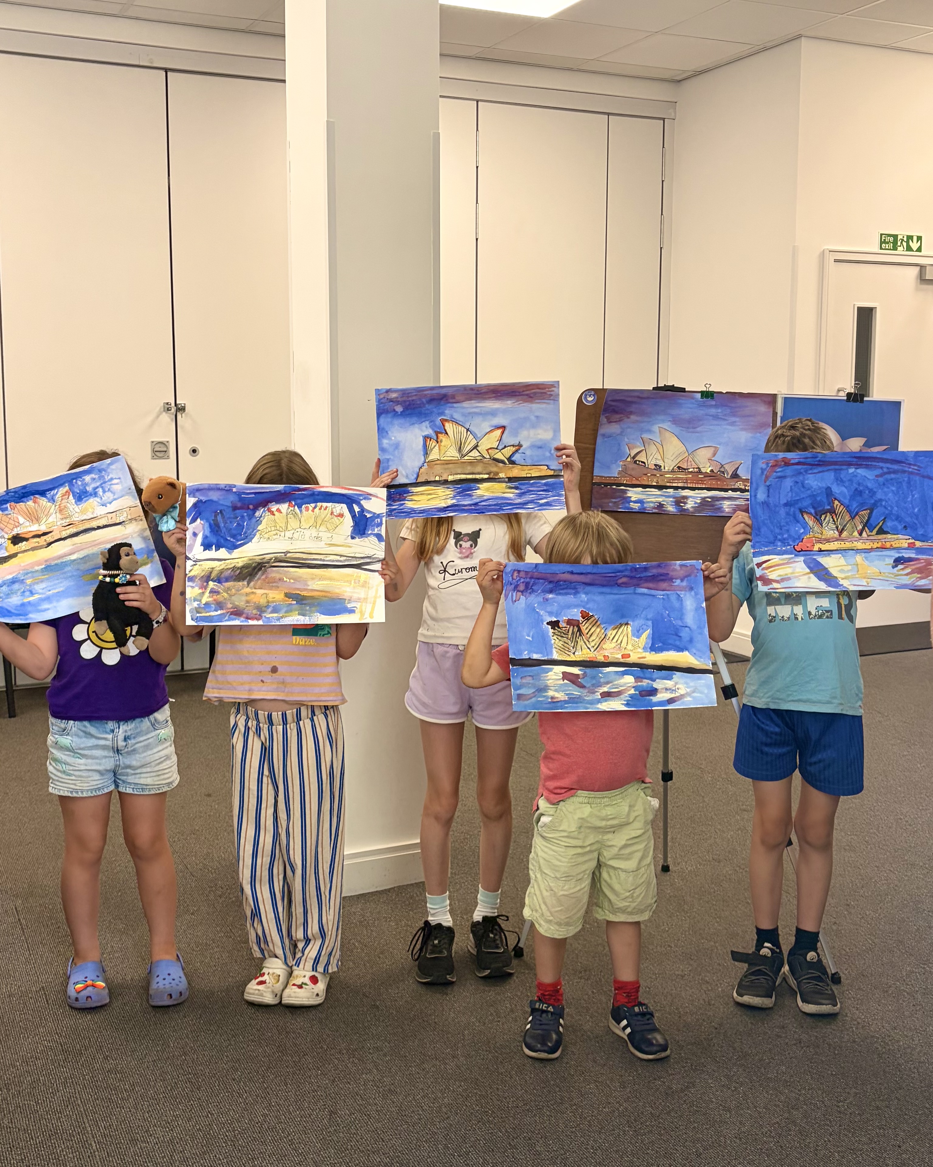 Mystery Artists at Kids Workshops